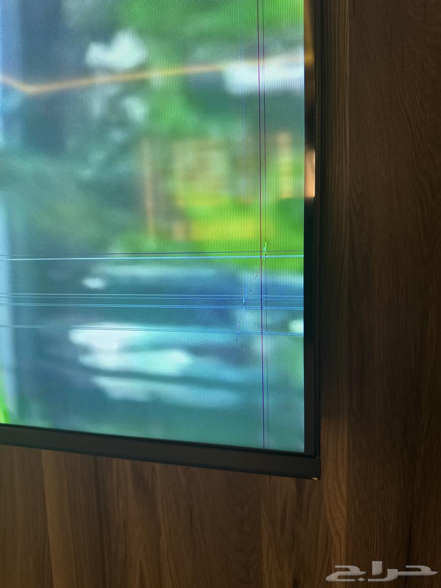 شاشة نيكاي 85 بوصه LEDTV فيها كسر بسيط بشاشه63768127273218111