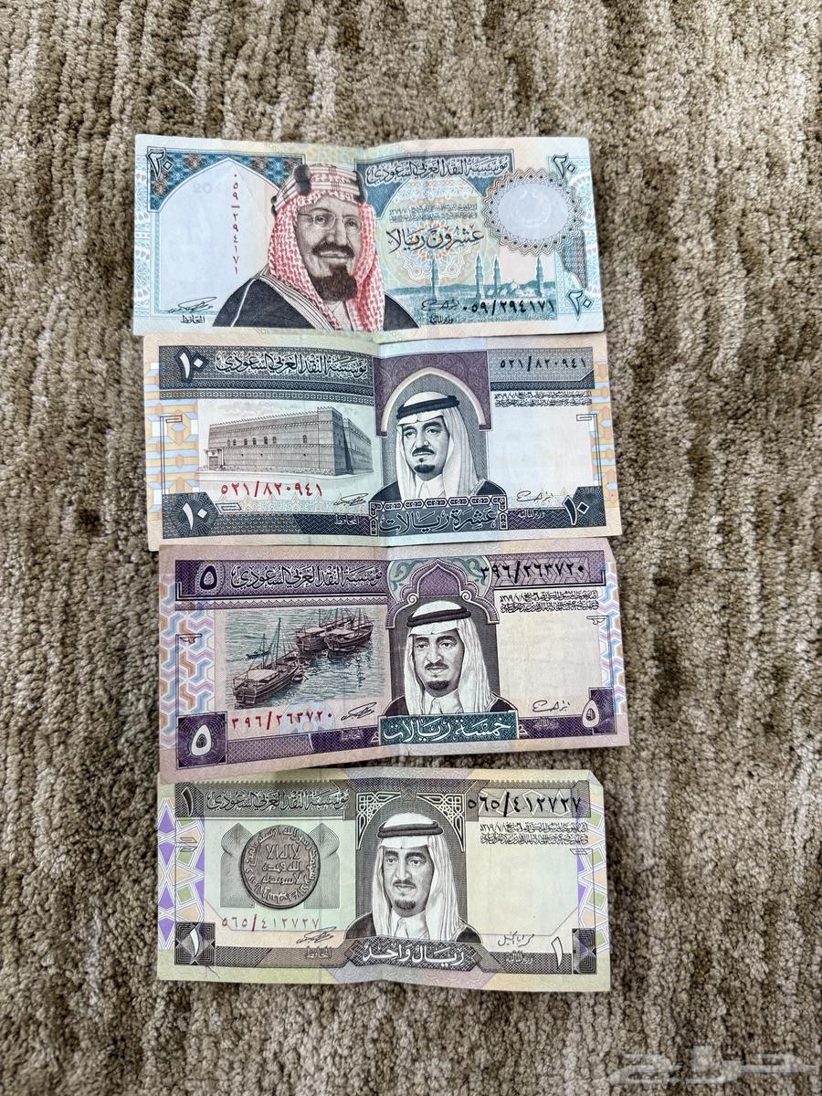 عملات في عهد الملك فهد جديده كما هي في الصوره63769812490883110