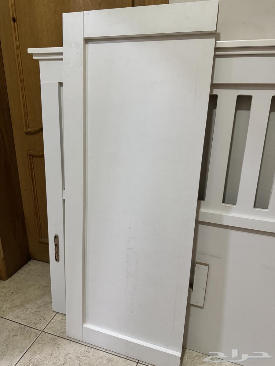 White bed, disassembled, clean, used for two years, mattress included63767138794498113
