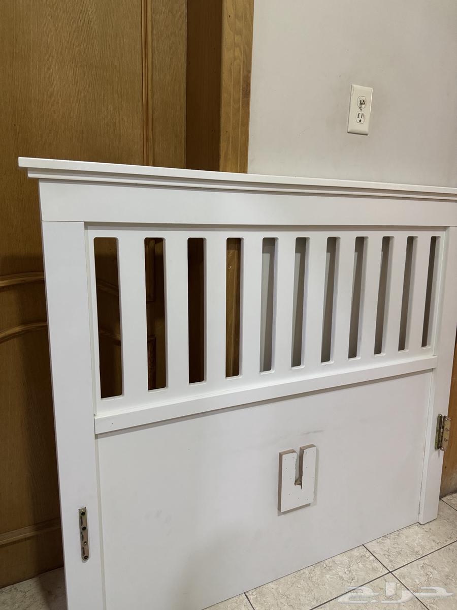 White bed, disassembled, clean, used for two years, mattress included63767138794498111