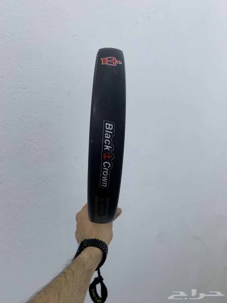مضرب بادل بلاك كراون special pro black crown racket 202463770703190146113