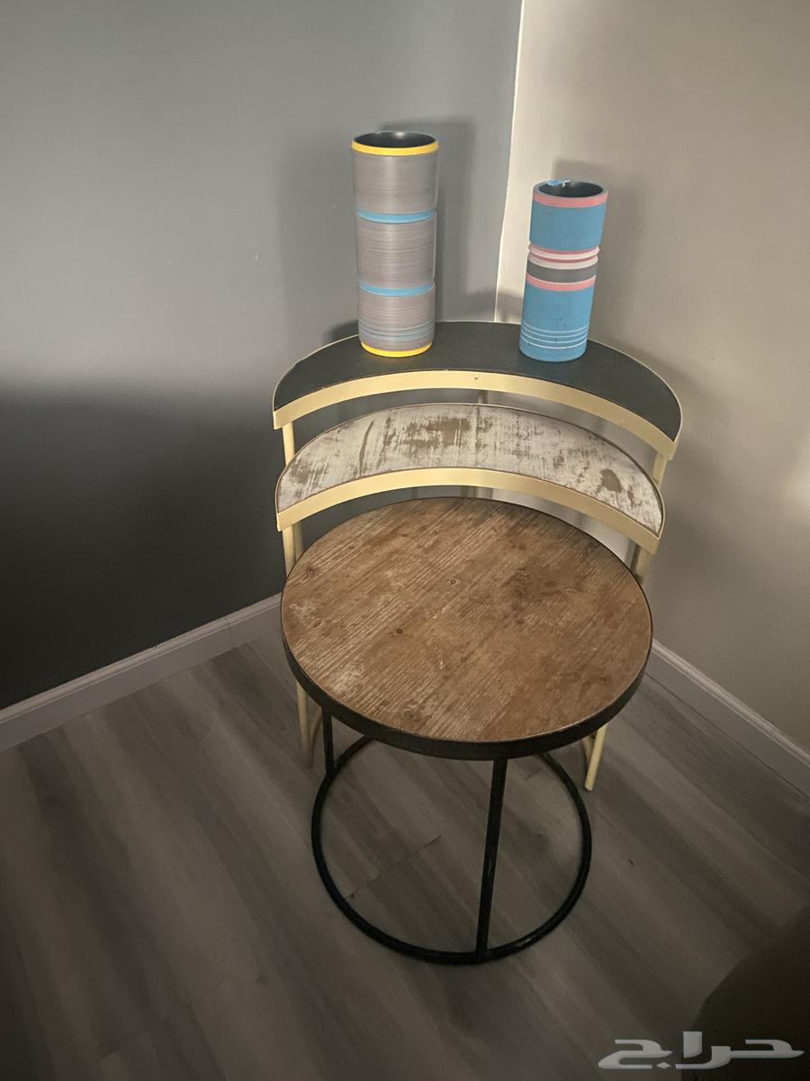 Tables from Abyat, new with light use for 120.. negotiable63768821820802111