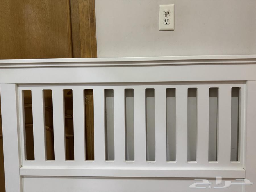 White bed, disassembled, clean, used for two years, mattress included63767138794498110