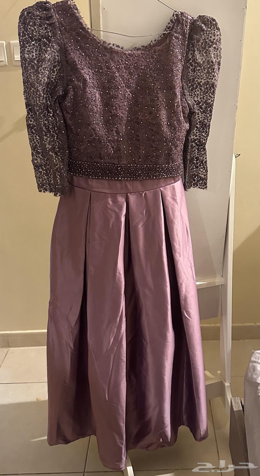 فستان ملبوس مره وحده فخم جدا وأجمل من الصور63762976123394110