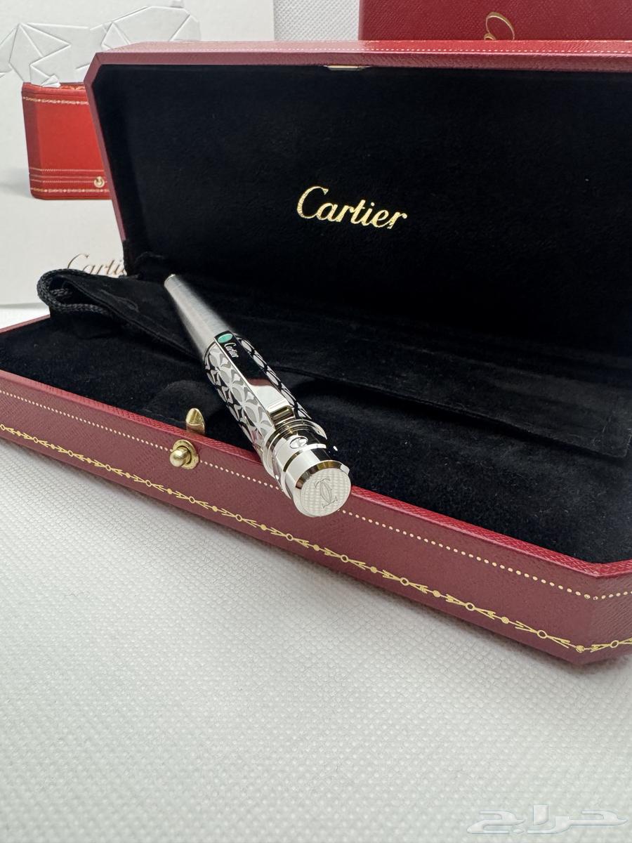 Cartier Santos Malachite Limited Edition Pen from 2700 Original63667810672003111