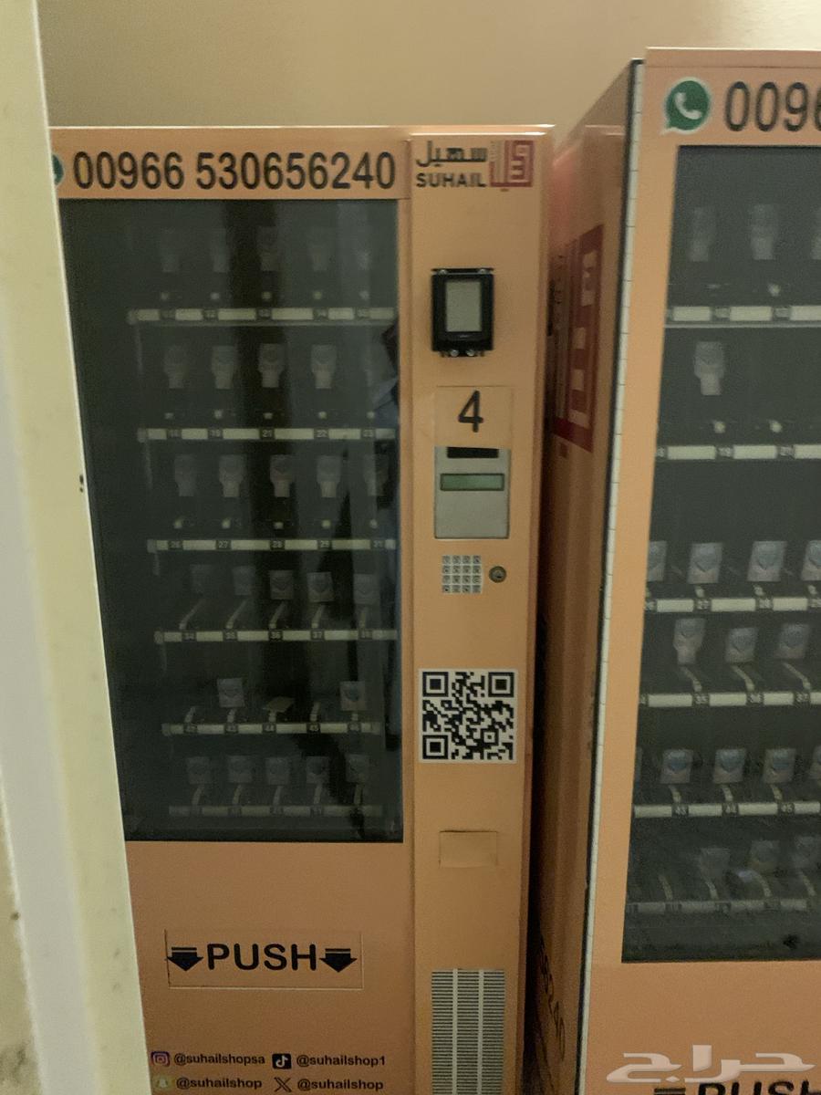 Self-service vending machine for rent, snacks and juice, Riyadh63779686122754114