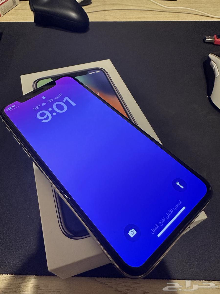 ايفون x نظيف جدا ومجدد iphone x63785563208962110