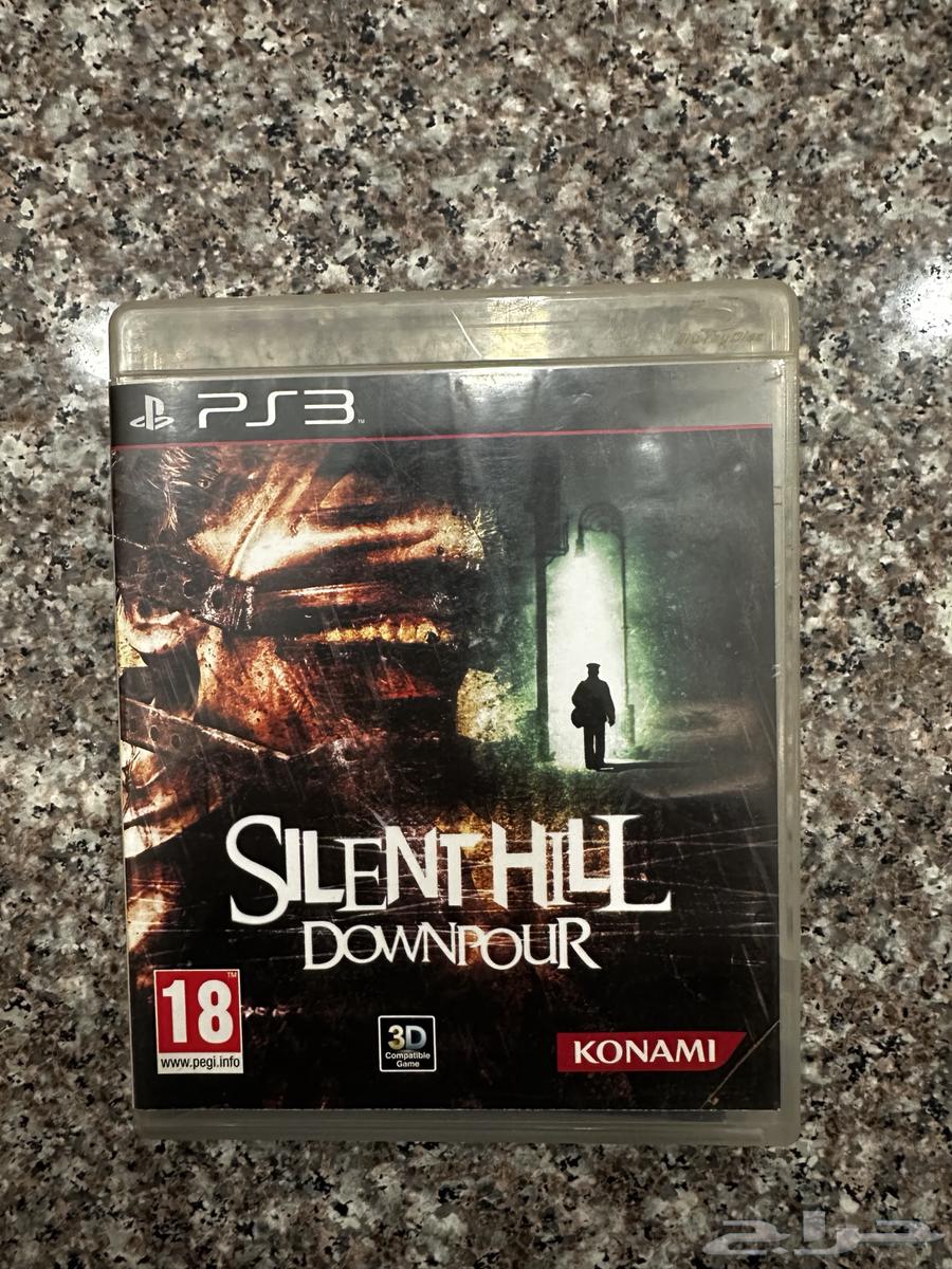 Silent hill - Down pour PS3 Used مثل الجديدة مع كتيبها63778651343105110