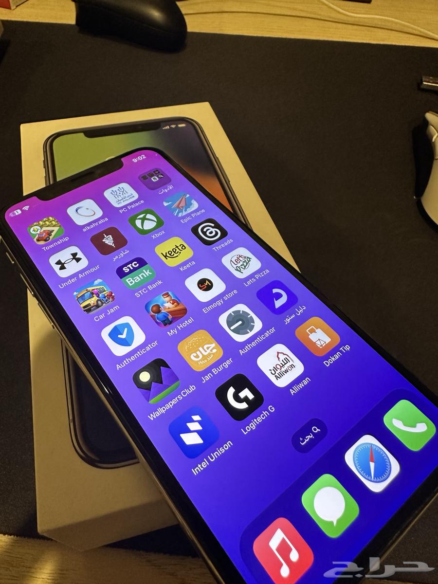 ايفون x نظيف جدا ومجدد iphone x63785563208962111