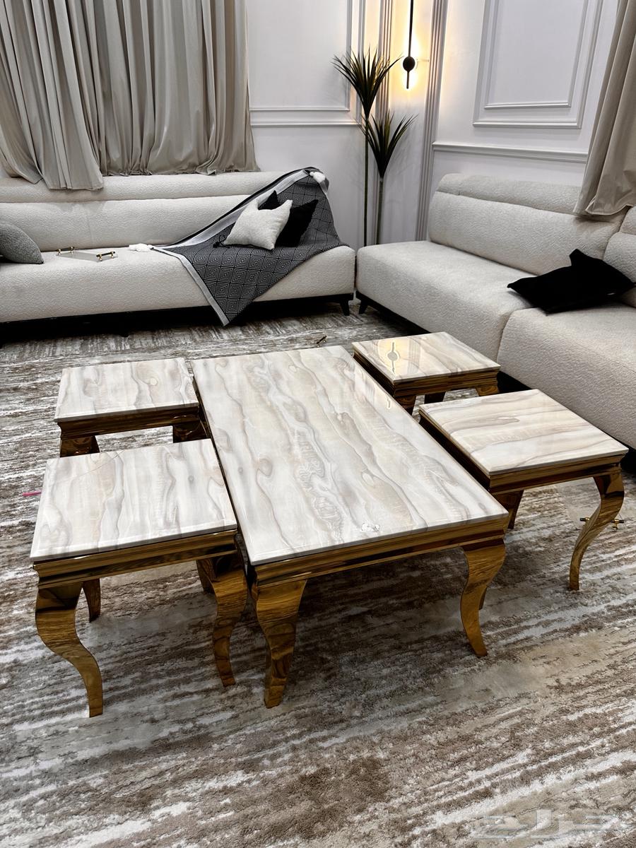 Single sofa table set consisting of 5 pieces63774793337602110