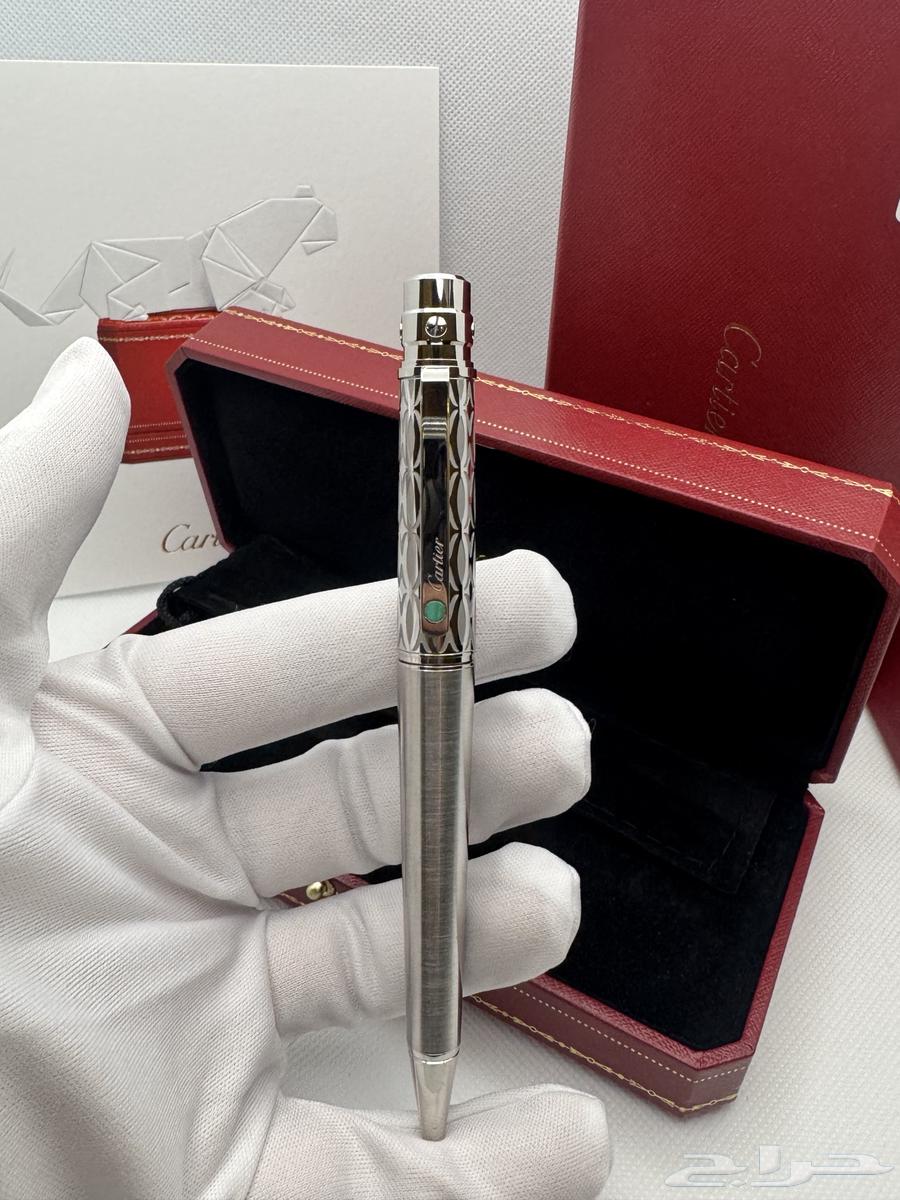 Cartier Santos Malachite Limited Edition Pen from 2700 Original63667810672003112