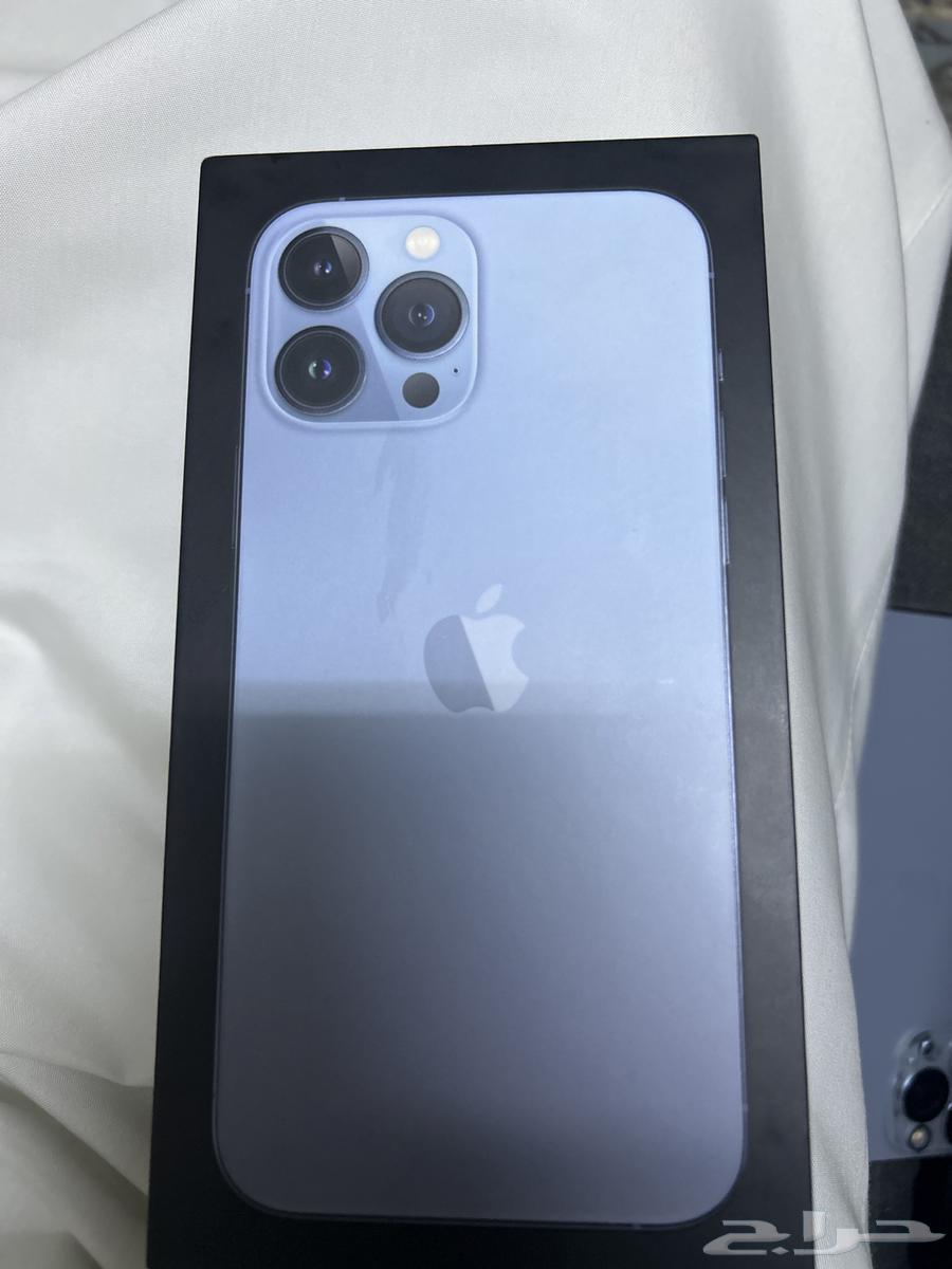 جهاز. آيفون 13pro max 256جيجا نظيف جدا مع كرتون البطارية9563784345006849114