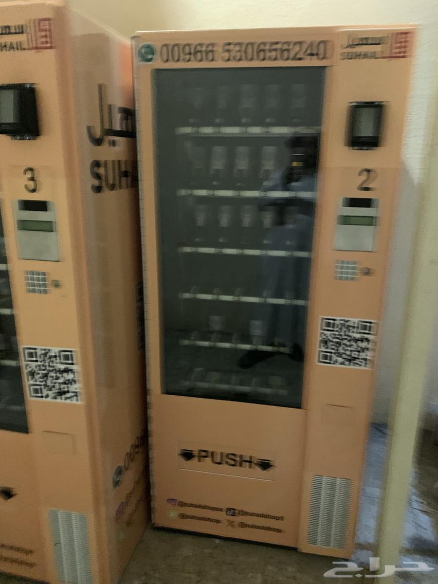 Self-service vending machine for rent, snacks and juice, Riyadh63779686122754110
