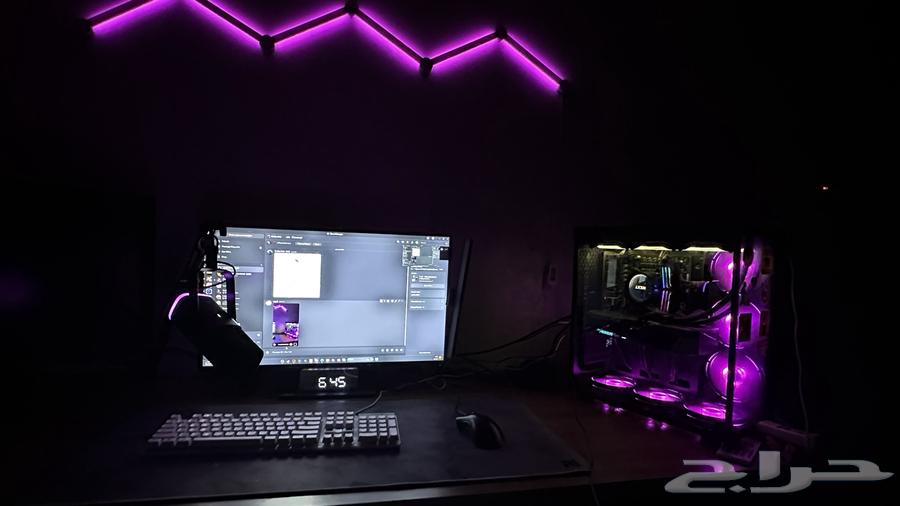 بي سي قيمنق نظيف مع اغراضه PC63783558341122111