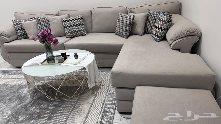 كنب حرف L نظيف64579855785219111