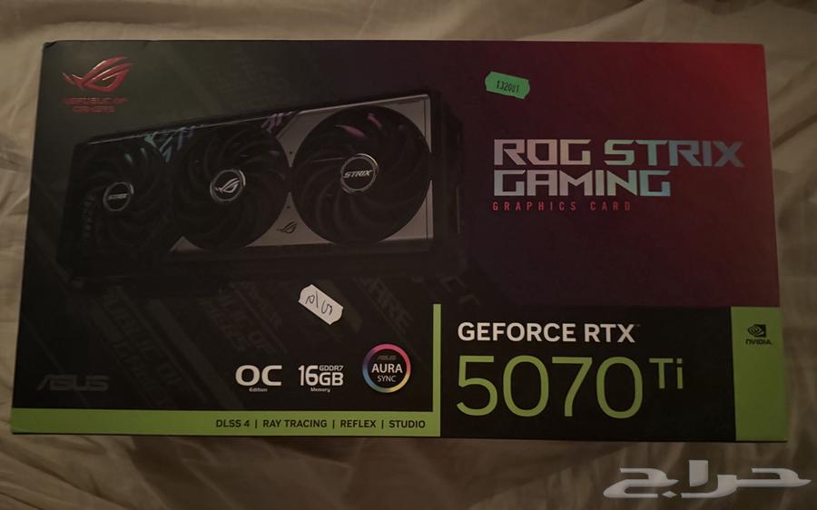 ROG STRIX 5070TI Top Tier Graphics Card63782103166595110