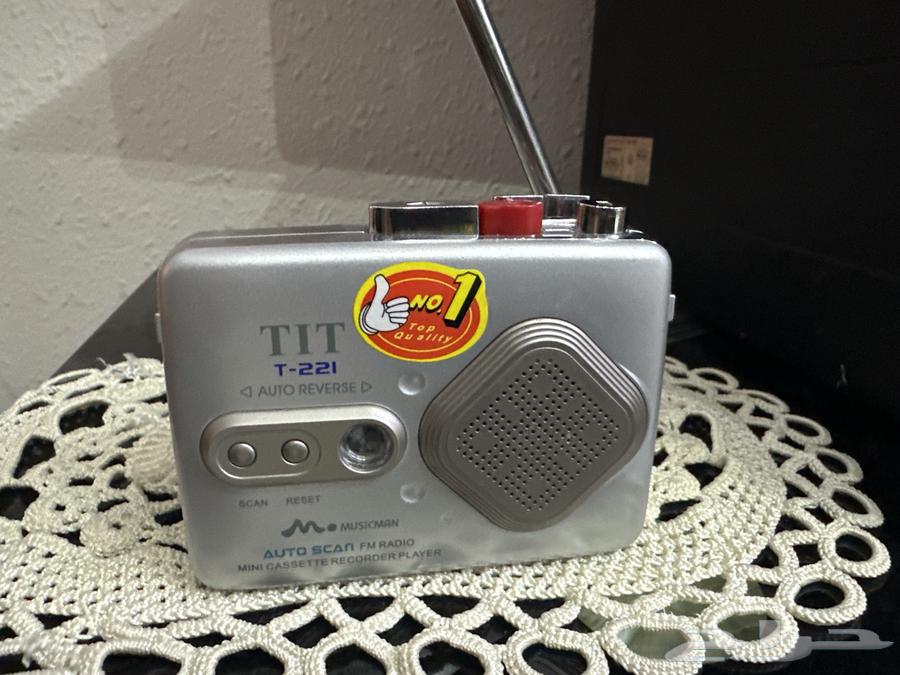 Small-sized working radio and cassette player TIT, brand new in storage63785252184322112