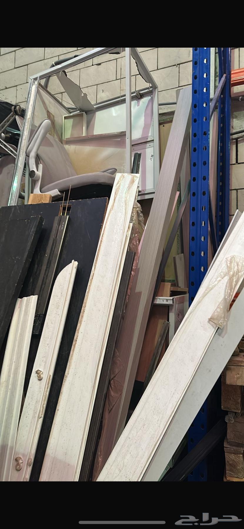 I have two office desks, 50 riyals each for both, scrap wood63784916482305111