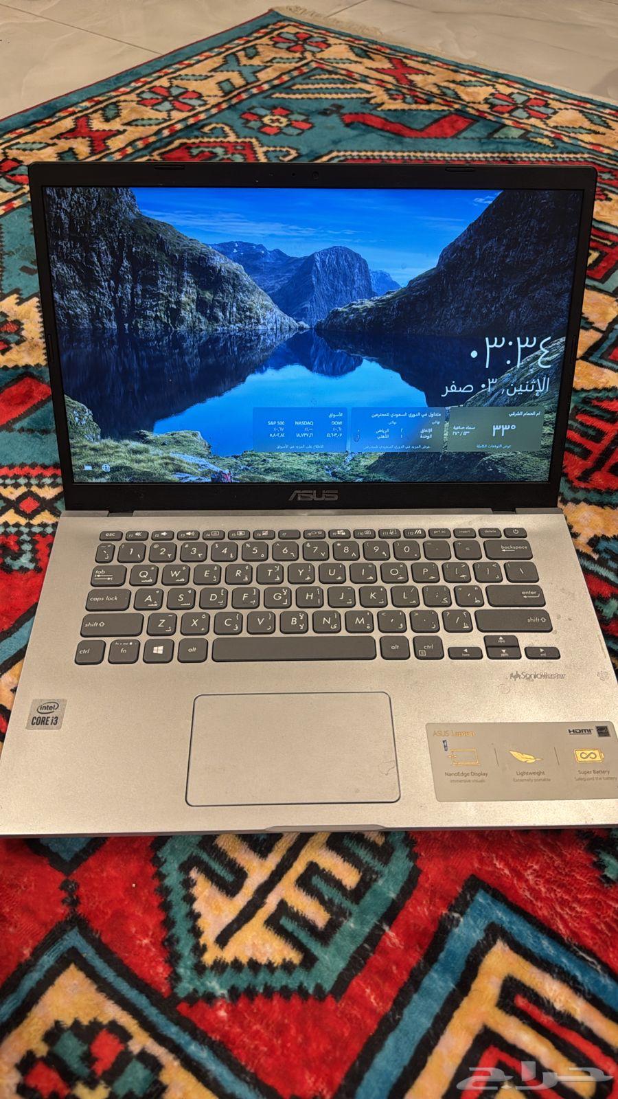لابتوب asus نظيف للبيع63780877830785111