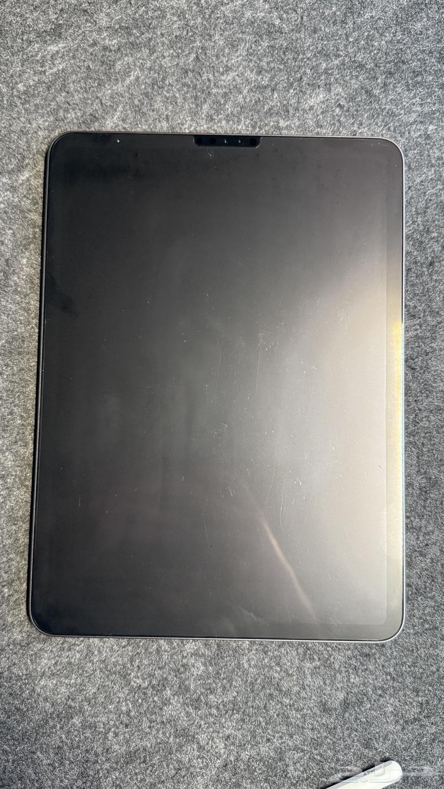 ايباد برو 11 انش iPad pro 11 inch وكيبورد ابل وقلم ابل63799321757442111