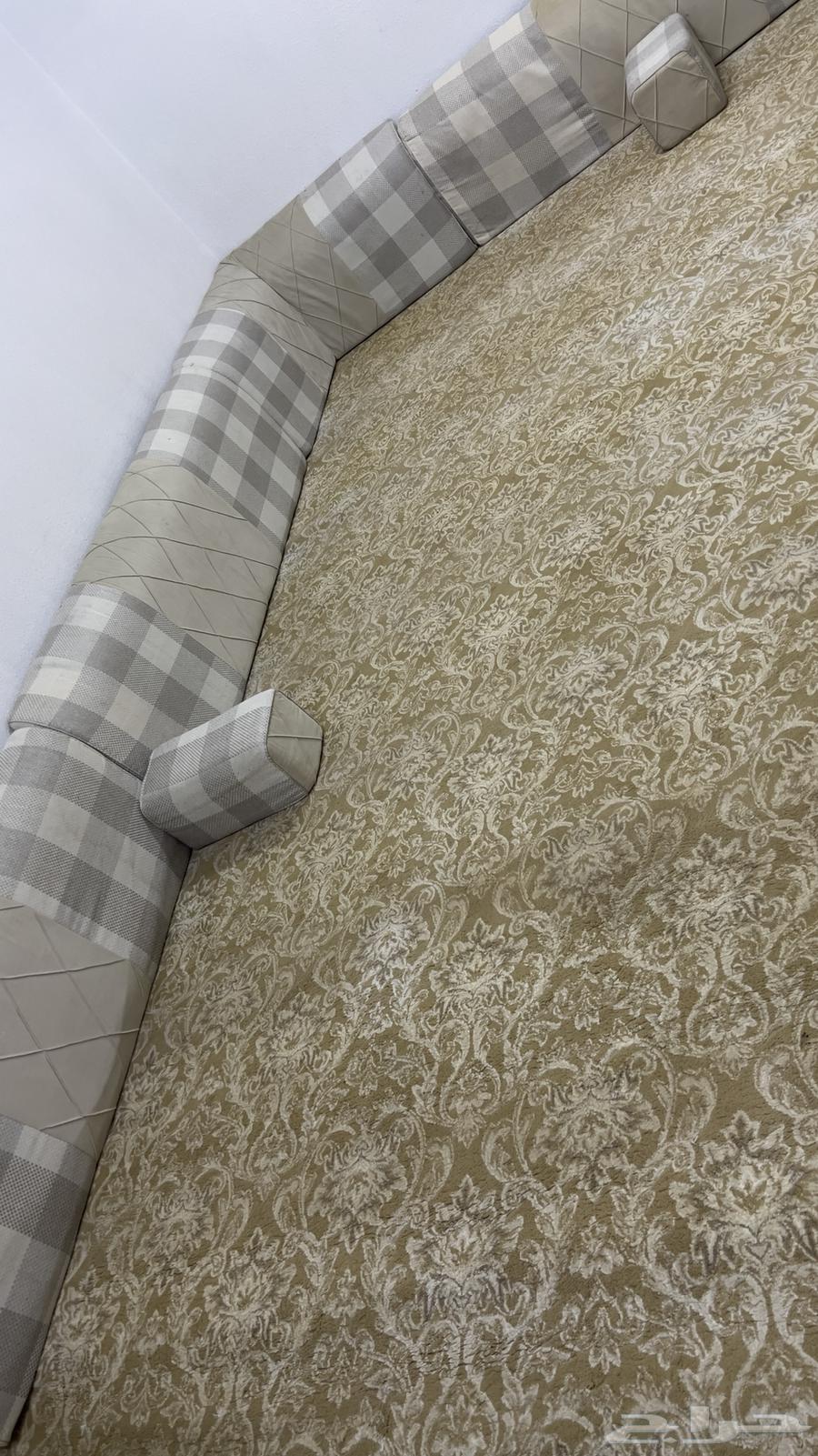 Clean cushion set with backrests for the council63797174709761111