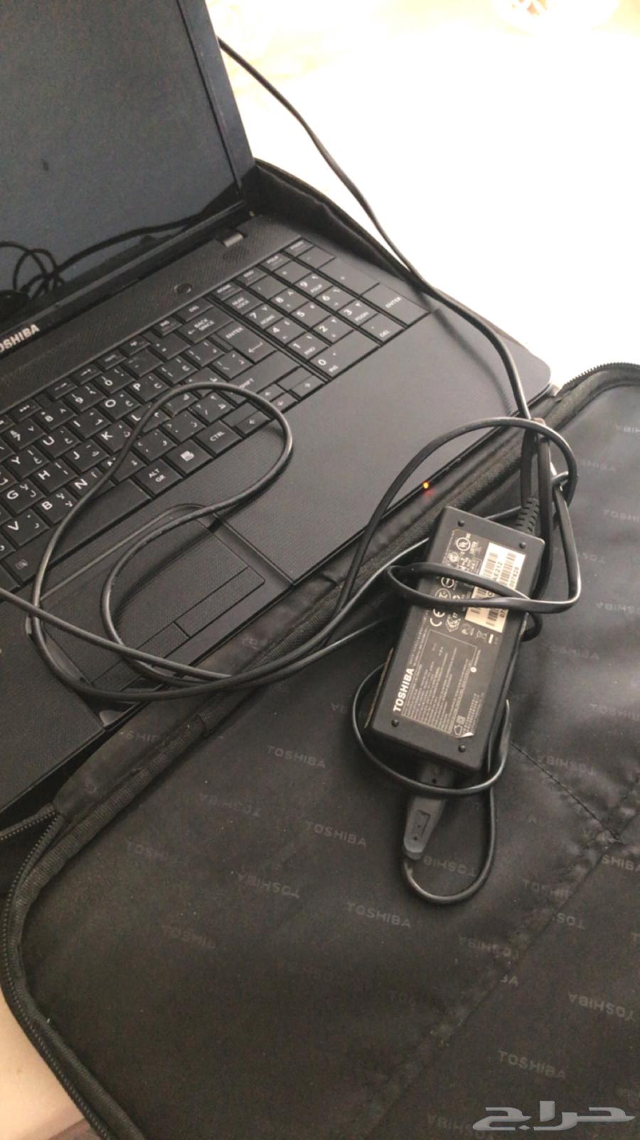 لابتوب توشيبا استعمال خفيف سبب البيع عدم الحاجه له شبه جدي63793988710786111