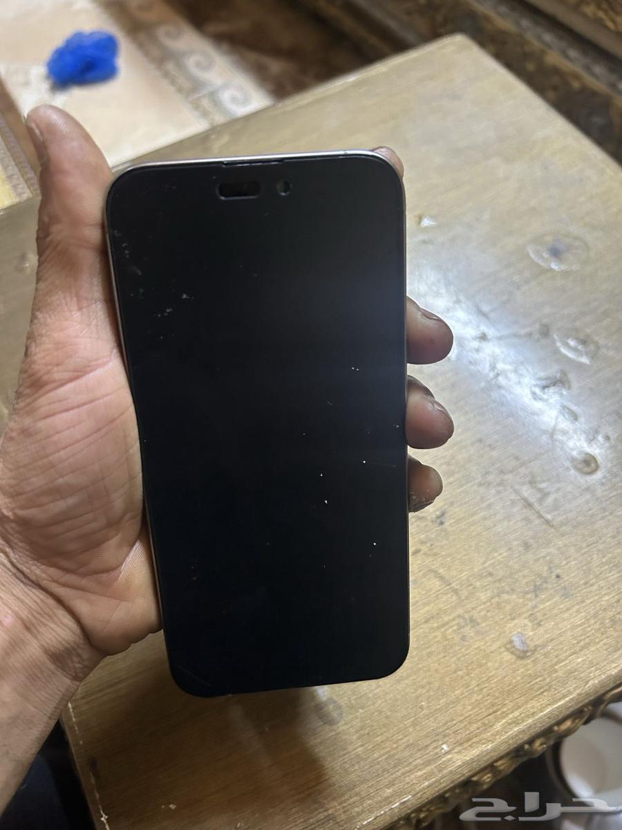 آيفون15 Pro Max ذاكره 256 جهاز نظيف فيه كسر63788216958722111
