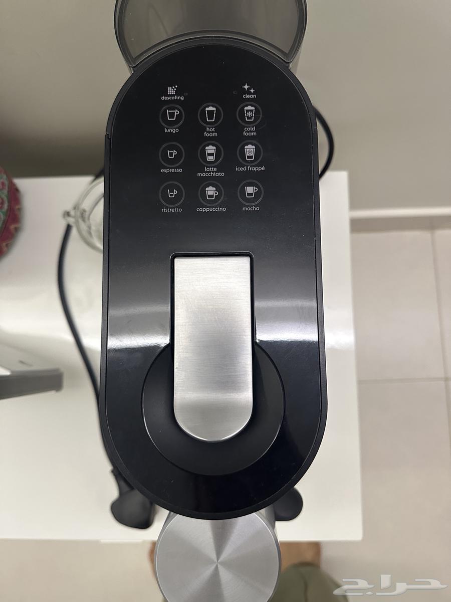 ماكينة قهوة Nespresso vertuo next مع جهاز رغوة (نظيفة جدا )63798799667203113