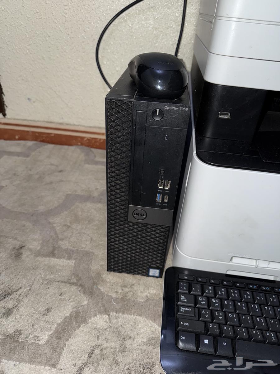طابعة كانون ليزر وكمبيوتر بدون شاشة63788112671619114