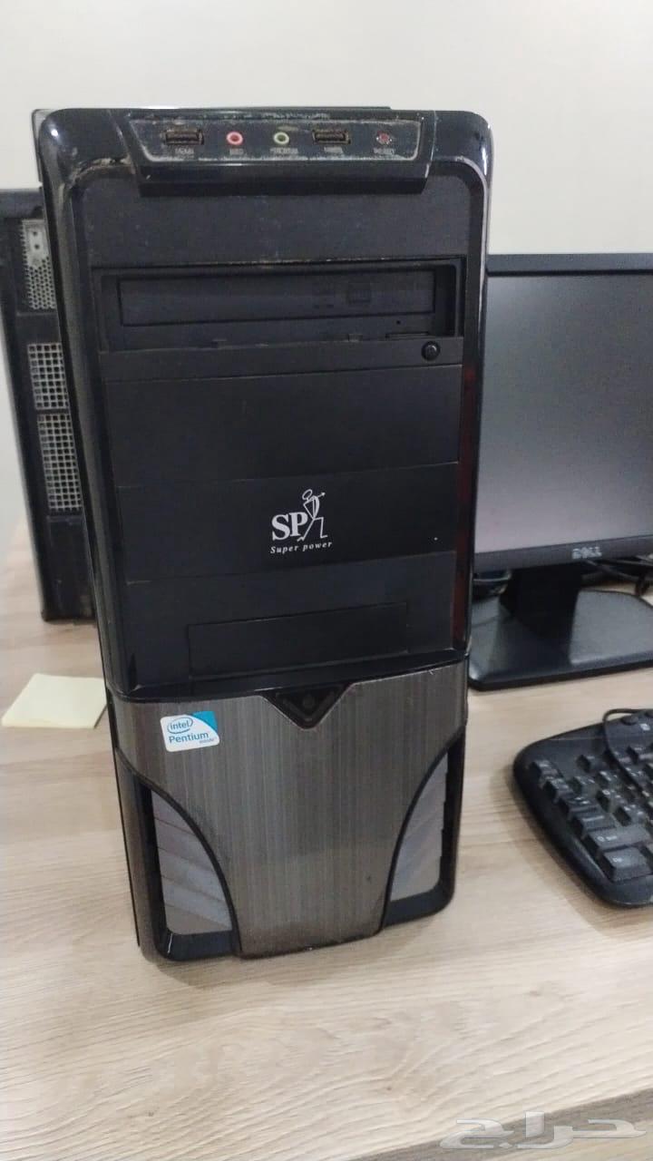 كمبيوتر وشاشه وطابعه للبيع مستعمل63787785602689112