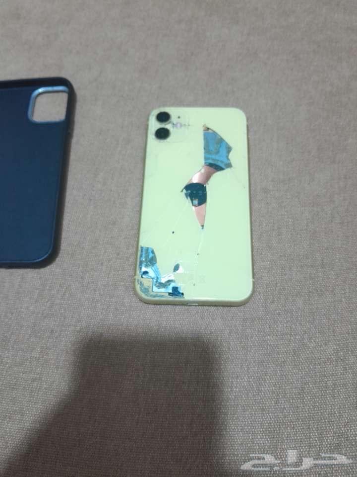 iPhone 11 with replaced screen and original battery 128GB, reliable phone63788942798722110
