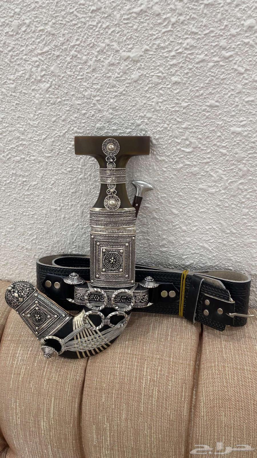 Silver cast side sword with five-finger sheath (new, unused)63729475262081111