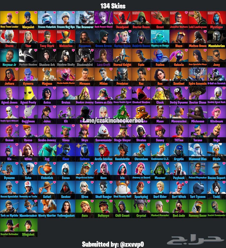 Fortnite Account for Sale63823585815299110