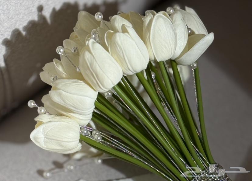 Tulip flower bouquet with crystal63817230332802110