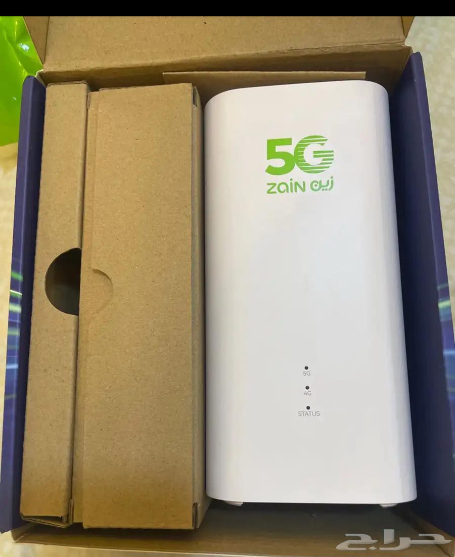 Zain Company's New 5G Wi-Fi Router63836366505345111