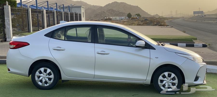 Yaris in agency condition 2021 with 5,000 km mileage, want a car almost zero64014996767491114