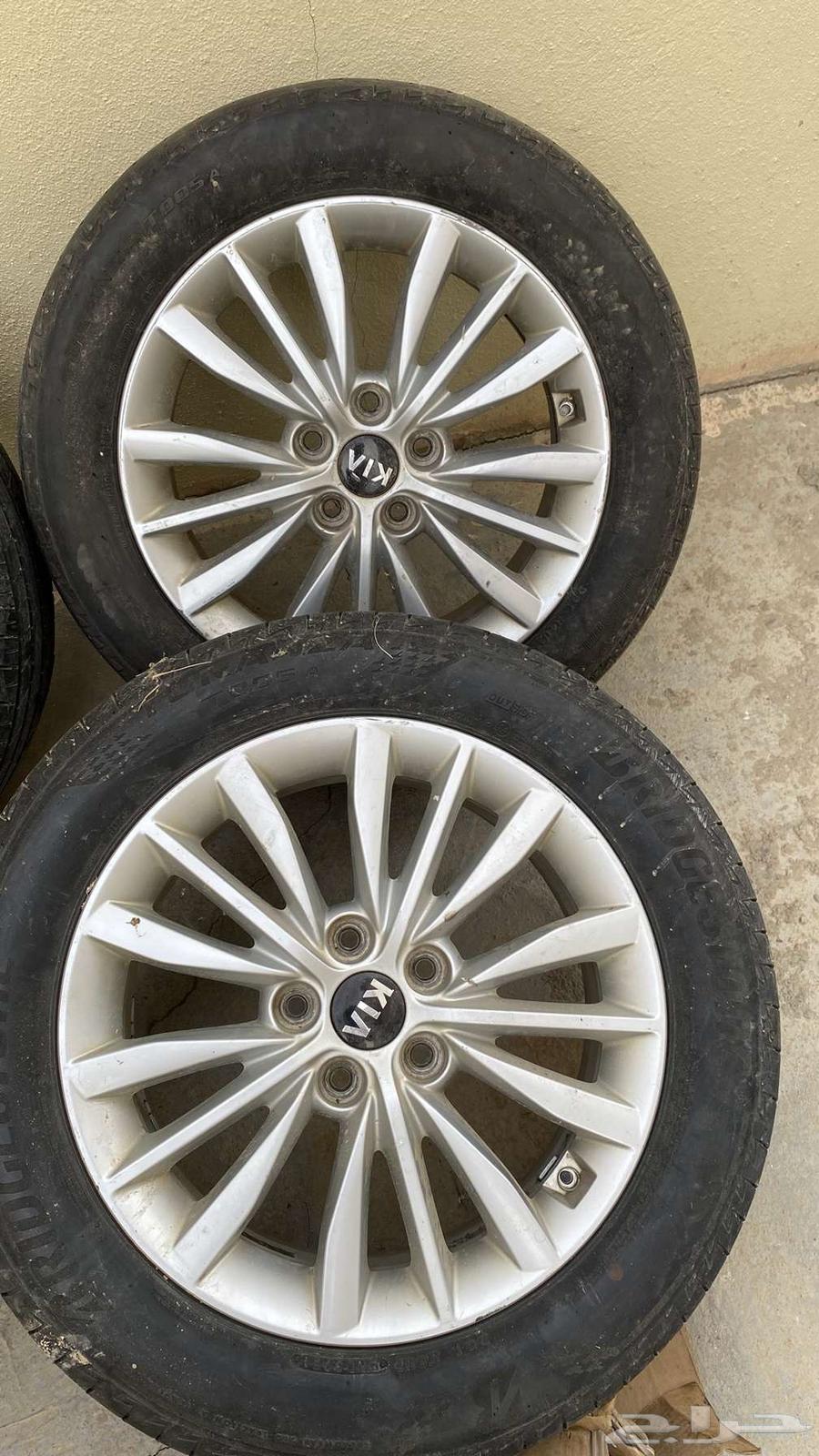 Kia Cadenza rims with tires64044948739971110