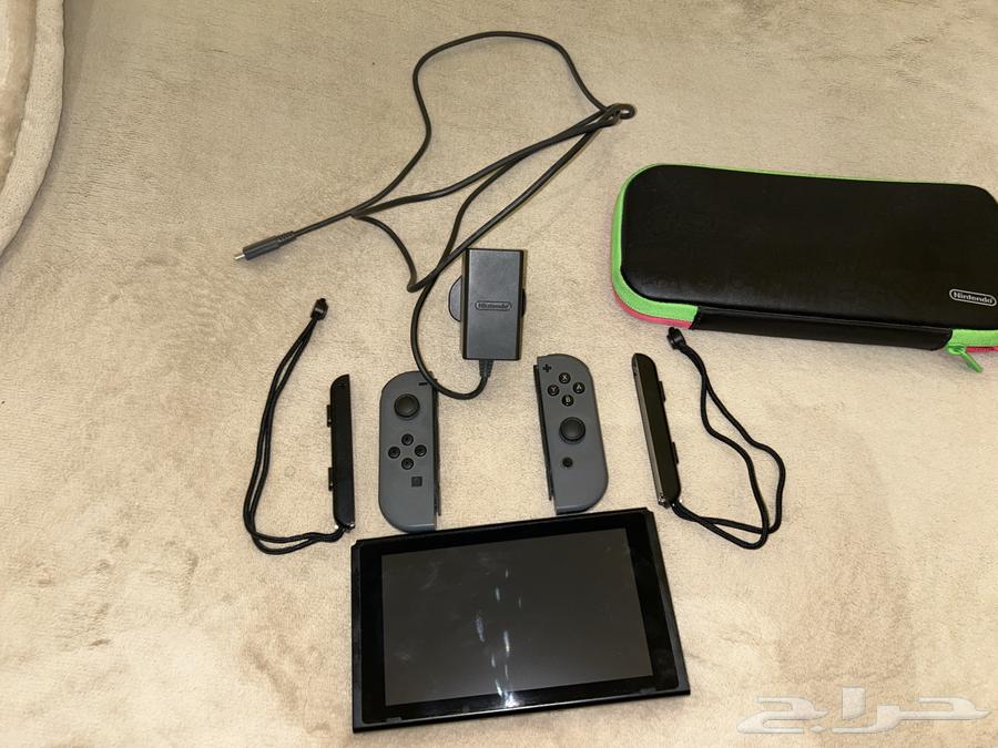 Nintendo Switch بكل اغراضه ما عدا الدوكستيشن نظيف جدا63846232684675114