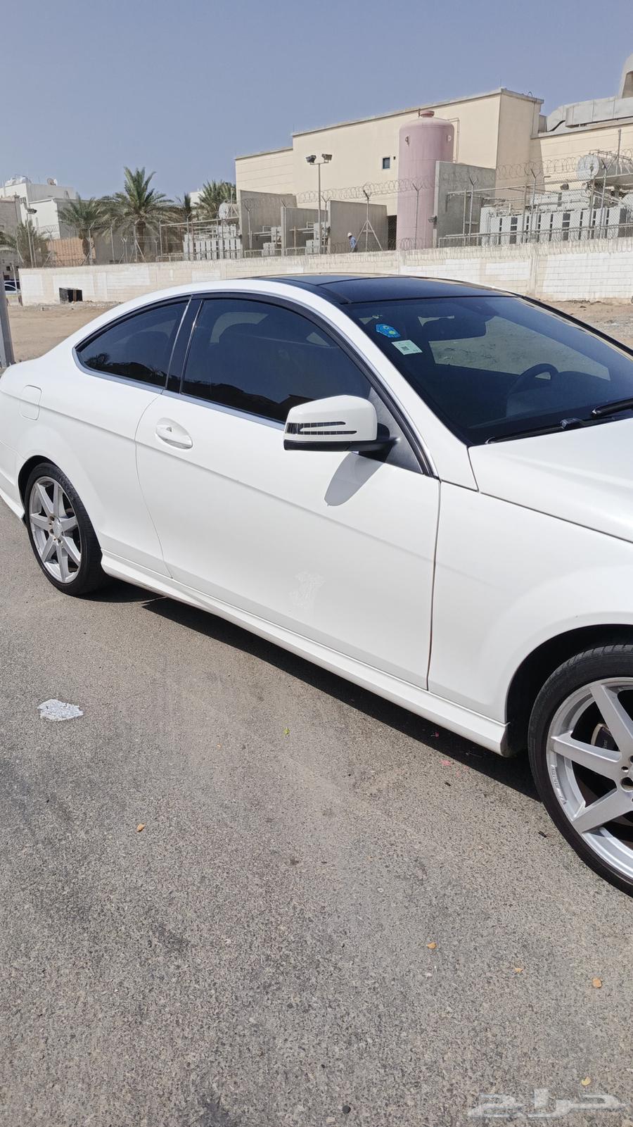 Mercedes C250 Coupe 2014 AMG cut in Jeddah64065542119939111