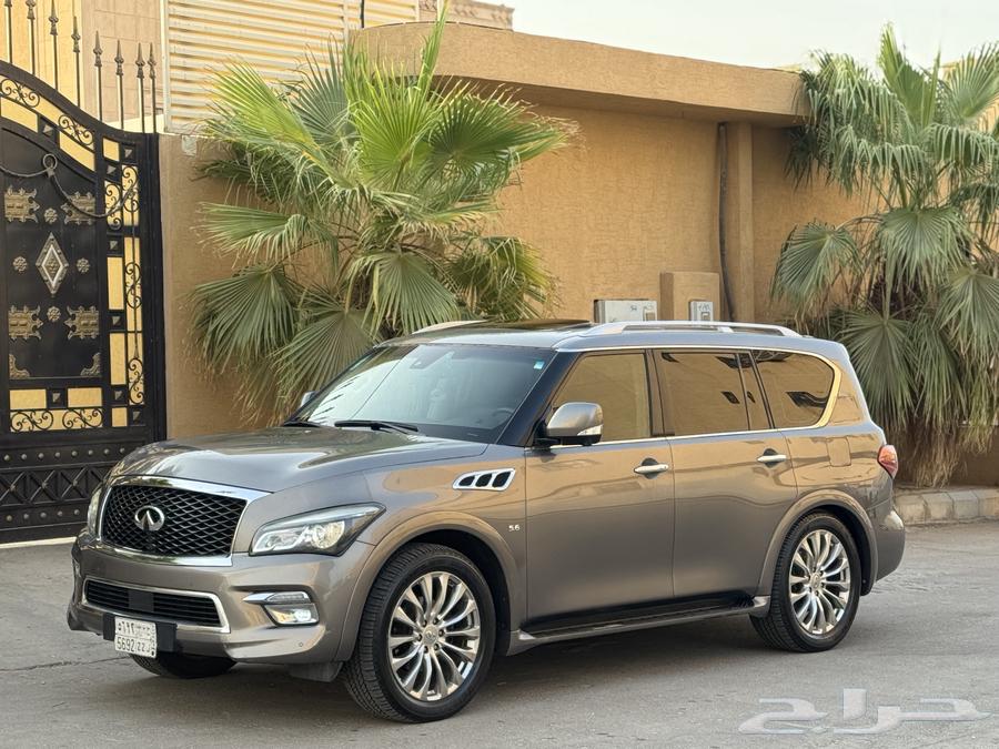 انفنيتي QX80 2016 بحالة الوكالة64056763944066110