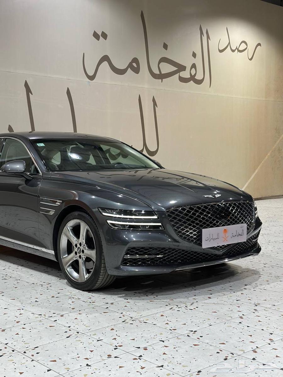 جينيسس G80 بلاتينيوم 2021 . رصد الفخامة64065427833601111