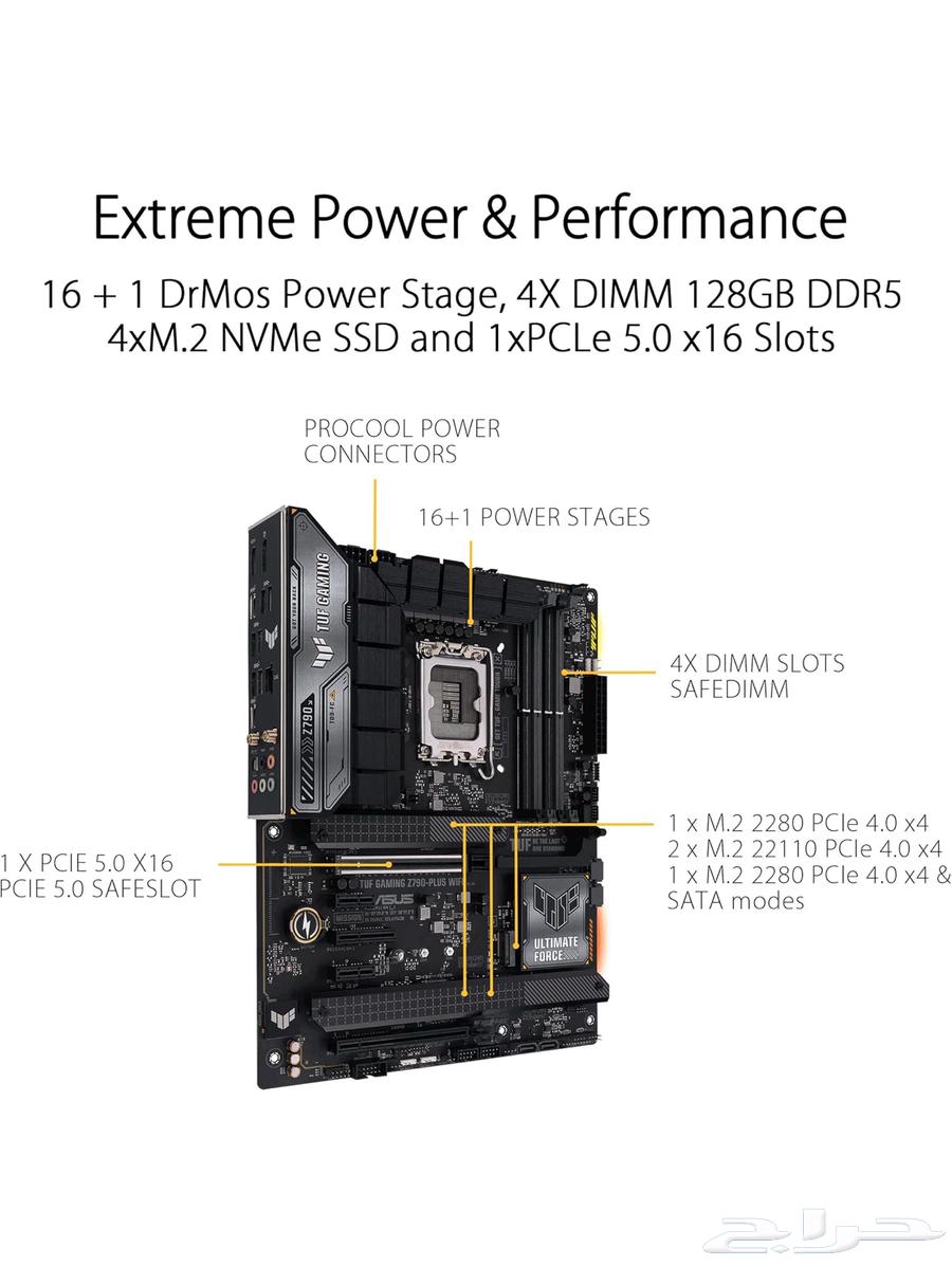 ASUS TUF Gaming Z790 Motherboard63891776889731111