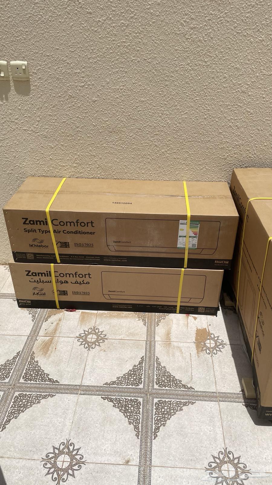 2مكيفات سبليت جديد مقاس24 حار بارد63913525205506112