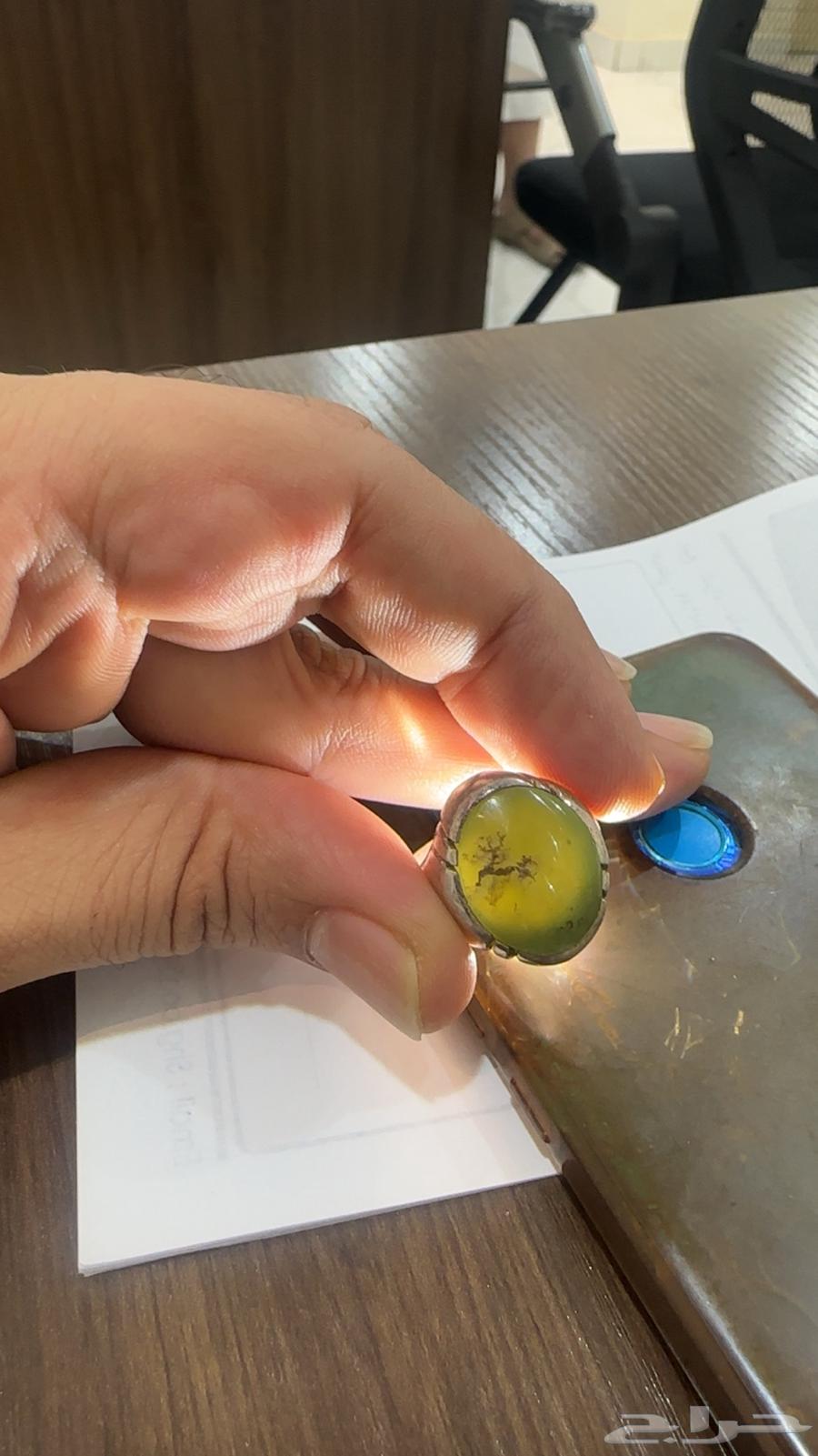 Yemeni Green Shimmah Ring63923403489409112