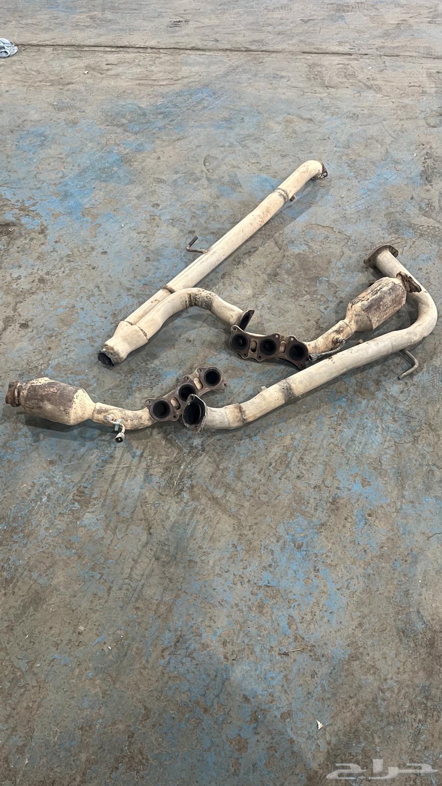 Headers empty and Y pipe for Fortuner and FJ64164582118401110