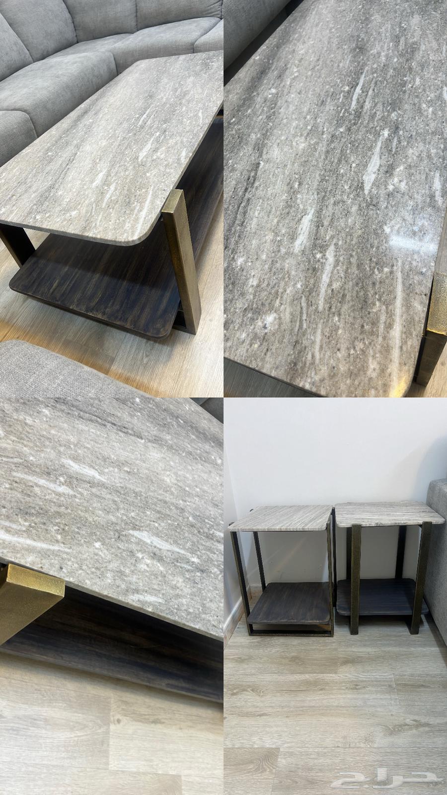 Ashley coffee table with 2 side tables63922379258370110