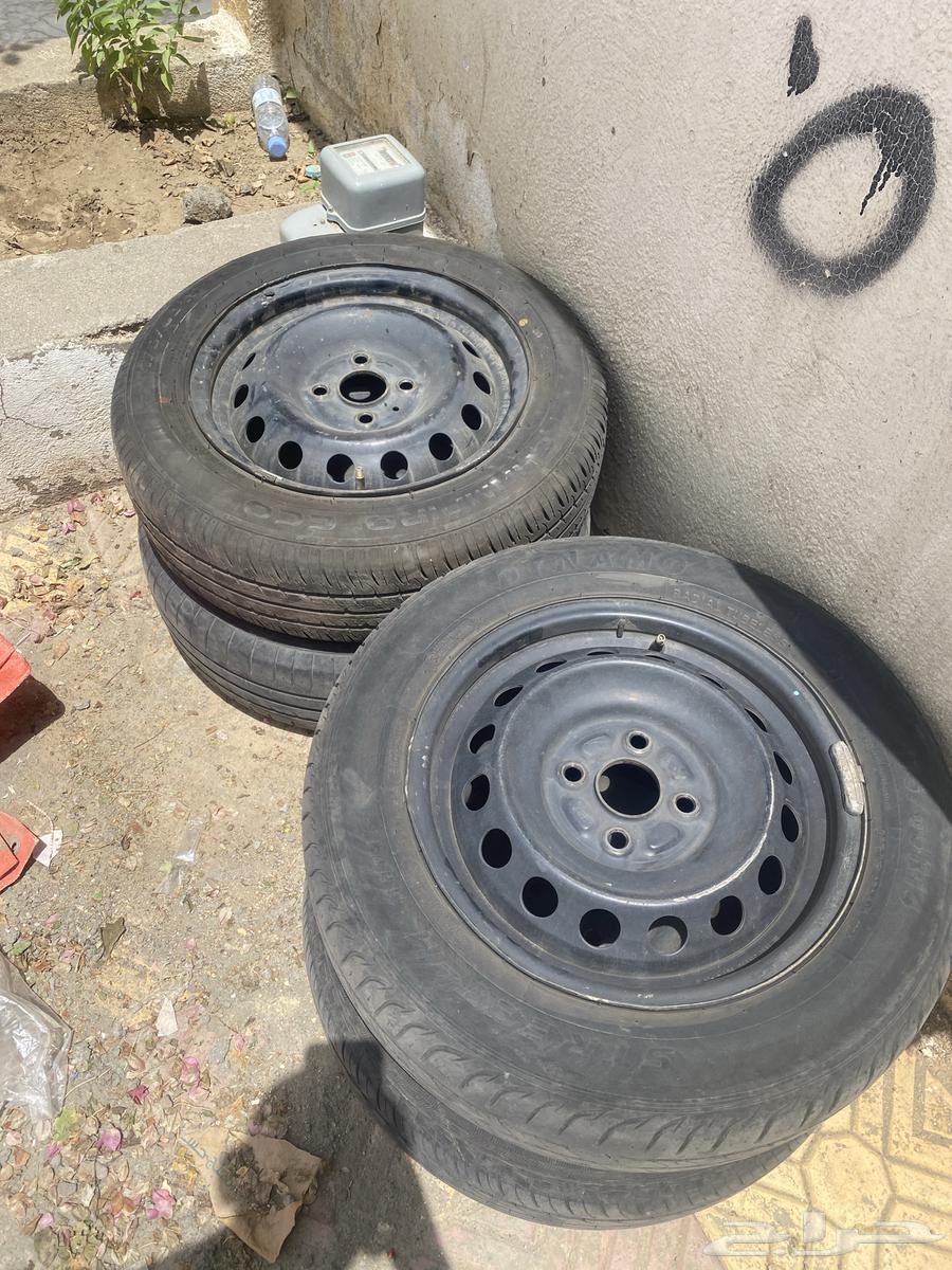 Rims with tires for Yaris, Accent, and Rio64152828469379111