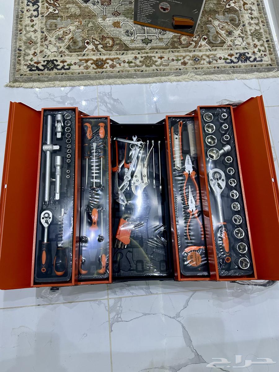 صندوق ادوات معدنيه 85قطعه5طوابق64141484915969110