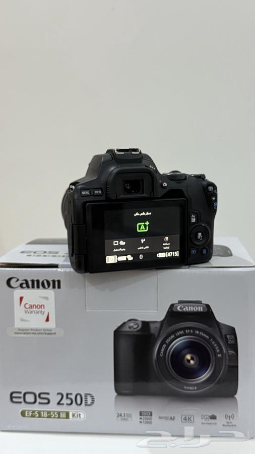 كاميرا كانون ( 250D )63923293866241112