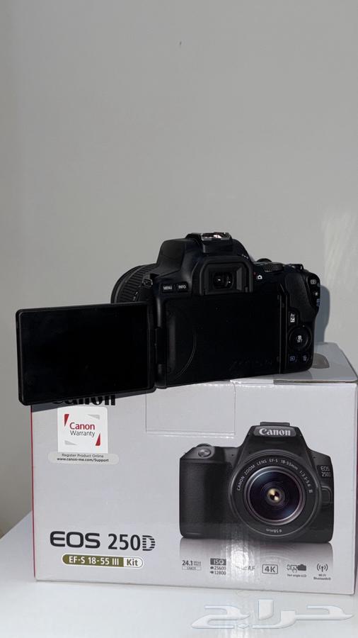 كاميرا كانون ( 250D )63923293866241111